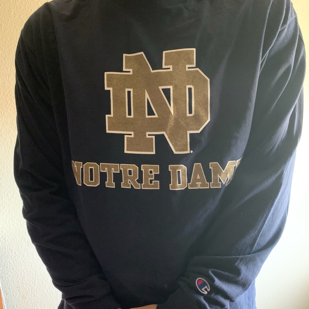 Champion Norte Dame Fighting Irish Long Sleeve